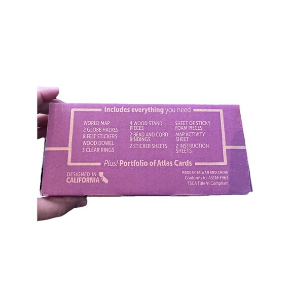 Kiwi Co Atlas Crate World Ages 6 & Up Geography Learning Sealed Kit - Picture 3 of 4